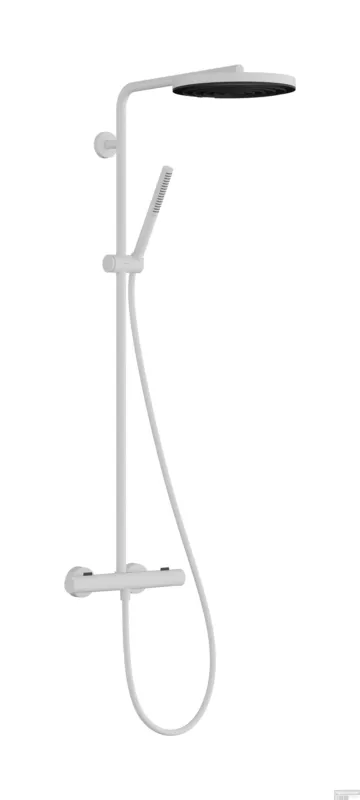 Favoriet Hansgrohe Pulsify S Puro Showerpipe 260 1jet EcoSmart met thermostaat, mat wit
