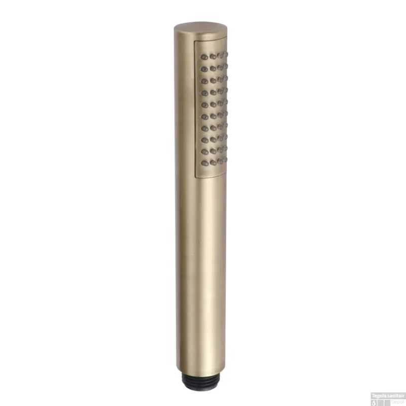 Handdouche Salenzi Giro Geborsteld Messing Goud Betrouwbaar