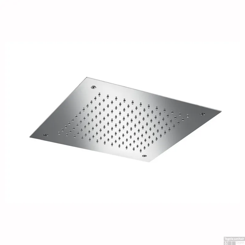 Betaalbaar Hoofddouche Hotbath Mate 30x30 cm Inbouw Incl. Frame Geborsteld Nikkel