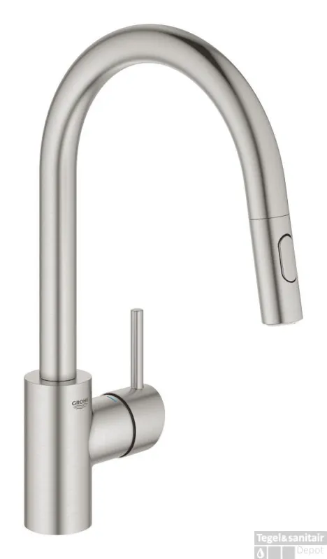 Uitverkoop Keukenmengkraan GROHE Concetto Uittrekbare Dual Spray (Grohe Zero)