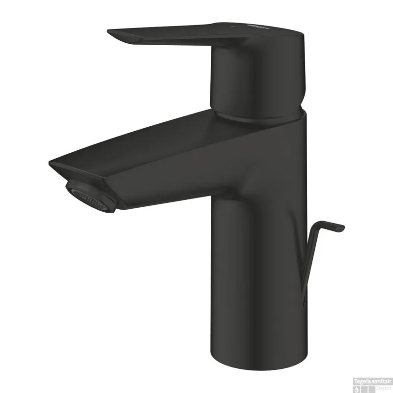 Speciale Aanbieding Wastafelmengkraan GROHE QuickFix Start S-Size ES Met Waste Mat Zwart