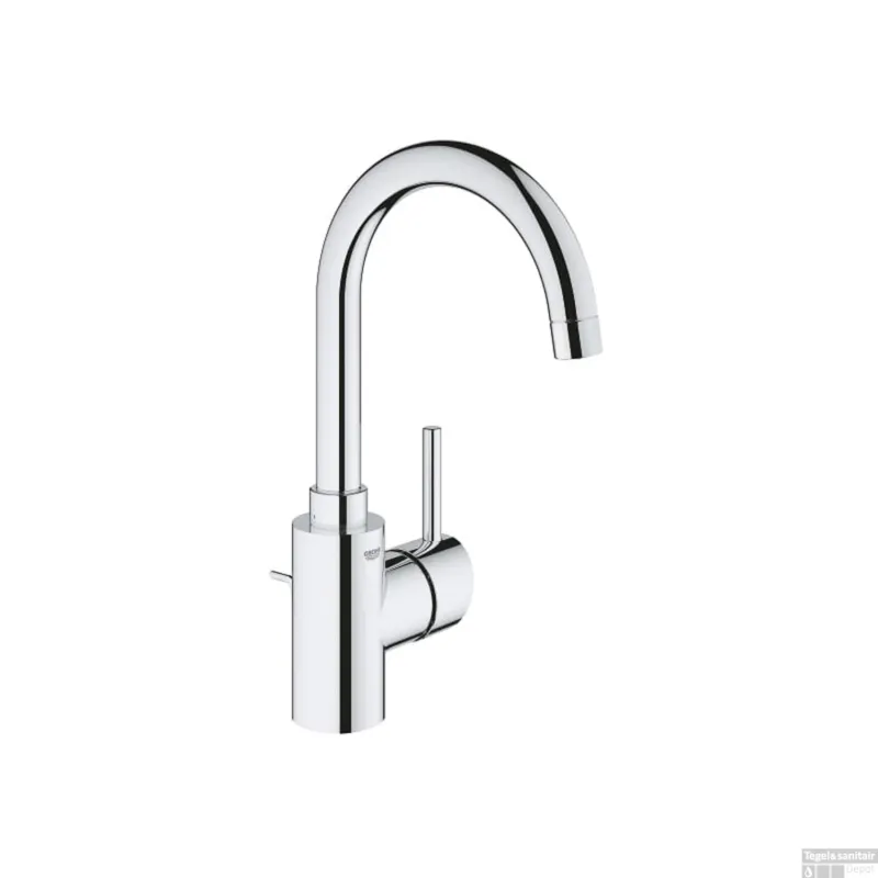 Nieuw GROHE Concetto Wastafelkraan Met Waste Met Hoge Uitloop Chroom