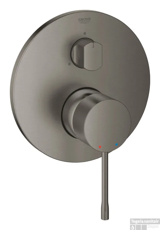 Opbouwdeel GROHE Essence 3-Weg Hard Graphite Geborsteld Voordeelprijs