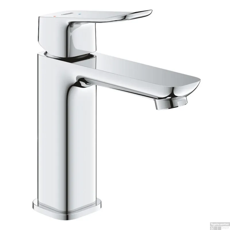 Tijdelijk Beschikbaar Wastafelmengkraan GROHE Dice M-Size Es Push-Open Chroom