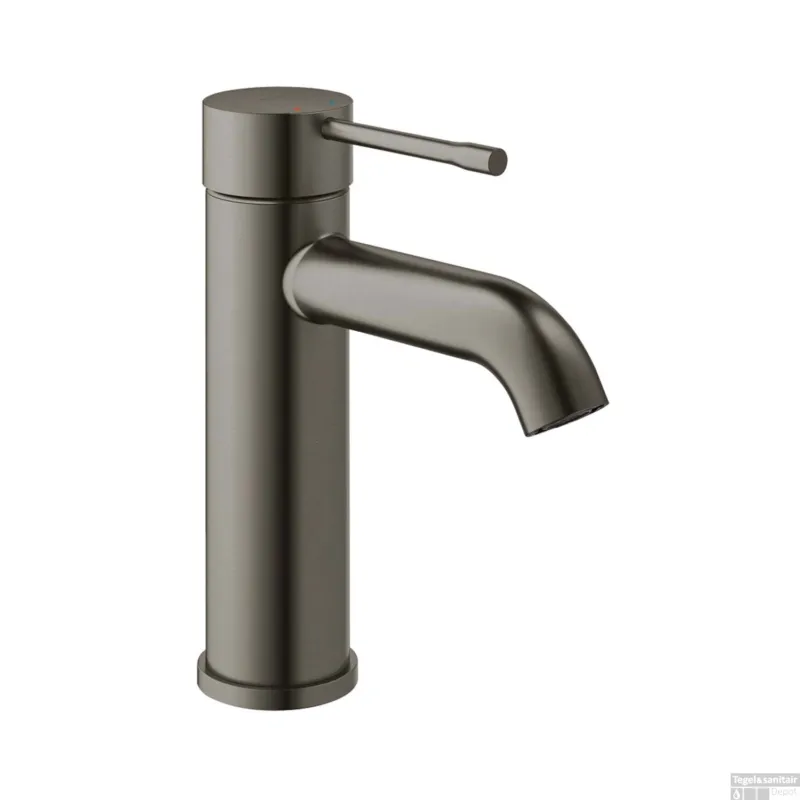 Wastafelmengkraan GROHE Essence Opbouwkraan Hard Graphite Geborsteld Seizoensaanbieding