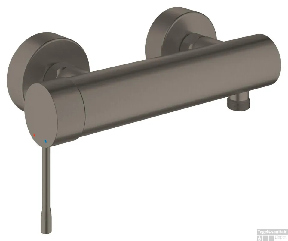 Actieprijs Douchemengkraan GROHE Essence New Hard Graphite Geborsteld