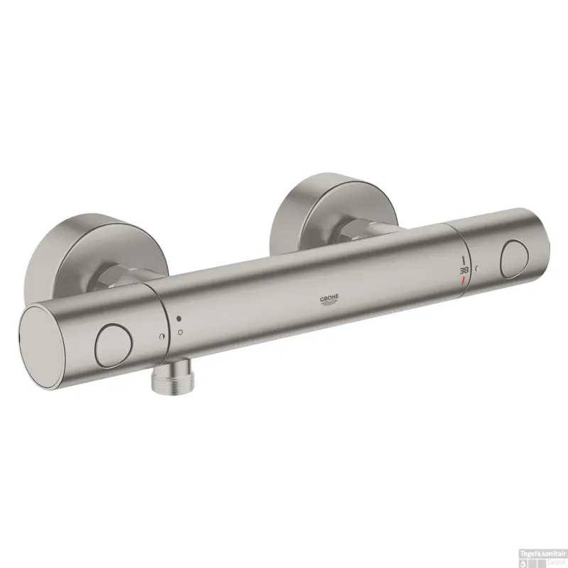 Alleen Vandaag Thermostaatkraan GROHE Grohtherm 1000 Cosmopolitan M Opbouw Douchekraan Supersteel