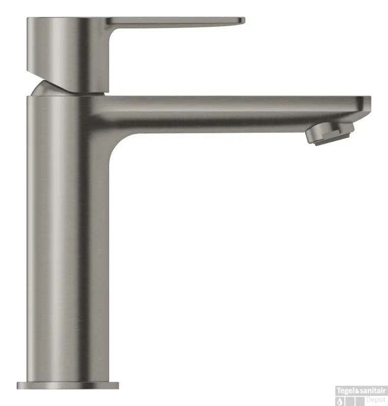 Wastafelmengkraan GROHE Lineare New S-Size Push Open Supersteel Voordeelprijs