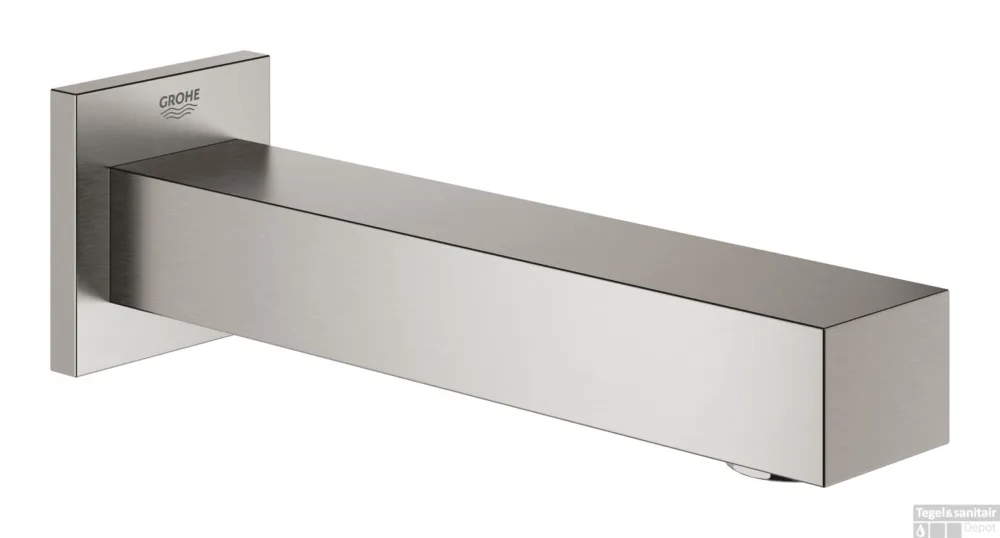 Baduitloop GROHE Eurocube Supersteel Korting