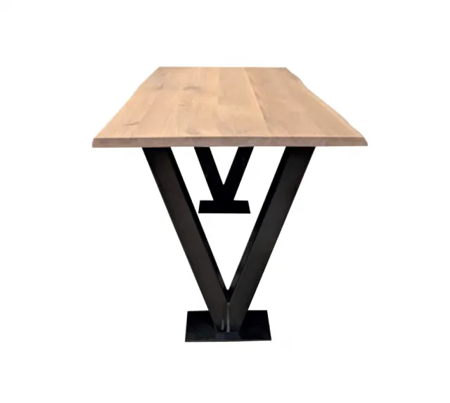Veilige Betaling Metalen Onderstel Sta-tafel V-model