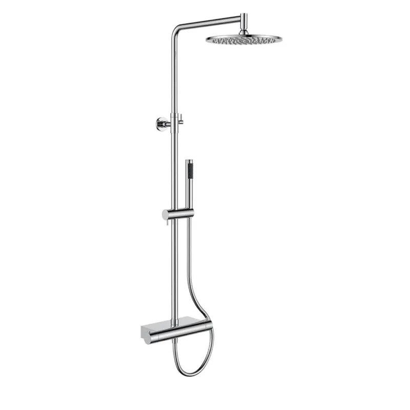 Regn thermostatische regendouche met planchet Chroom Laatste Versie