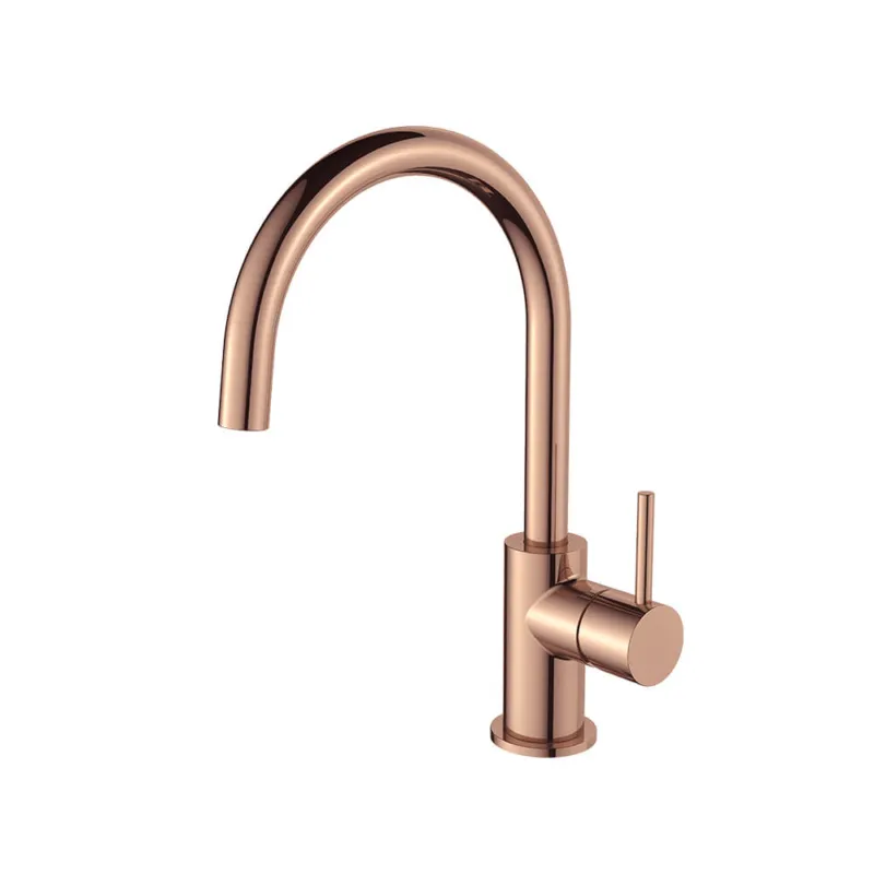 Regn keukenmengkraan met coldstart Geborsteld koper Exclusieve Aanbieding