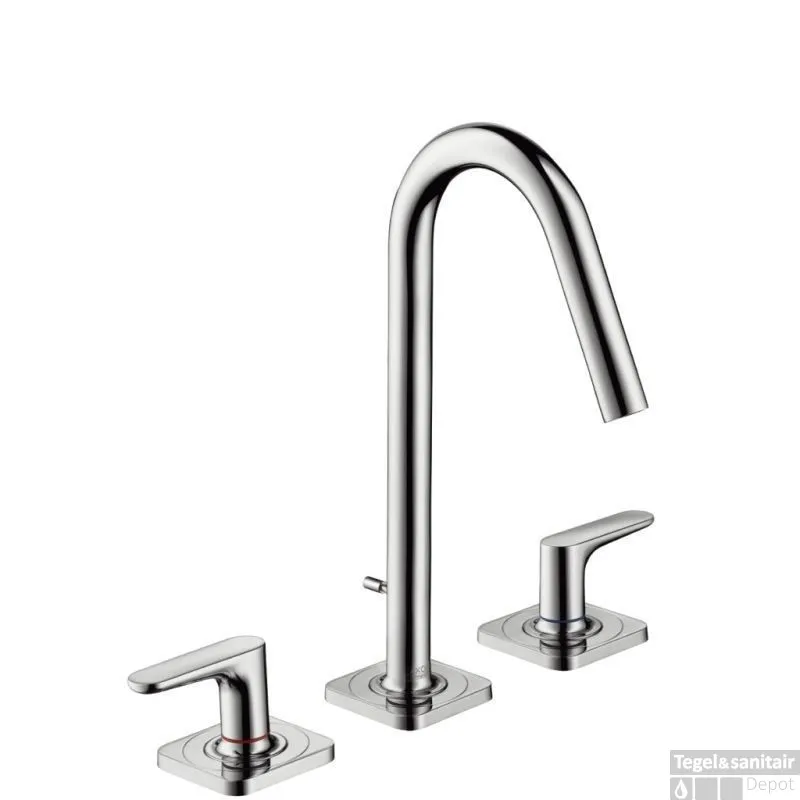 Koop Online Axor Citterio M 3-gats Wastafelkraan Met Rosetten Chroom