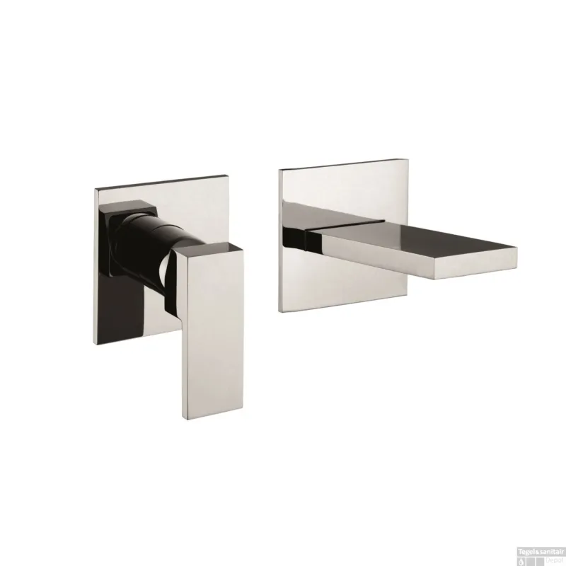 Superprijs Inbouw Wastafelmengkraan Sanimex Giulini Eenhendel 20cm Inclusief Inbouwdelen Chroom