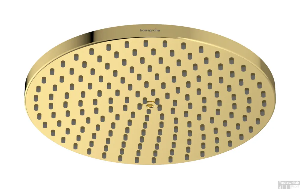 Hansgrohe Raindance S hoofddouche 240 1jet PowderRain, Polished Gold-Optic Exclusieve Aanbieding