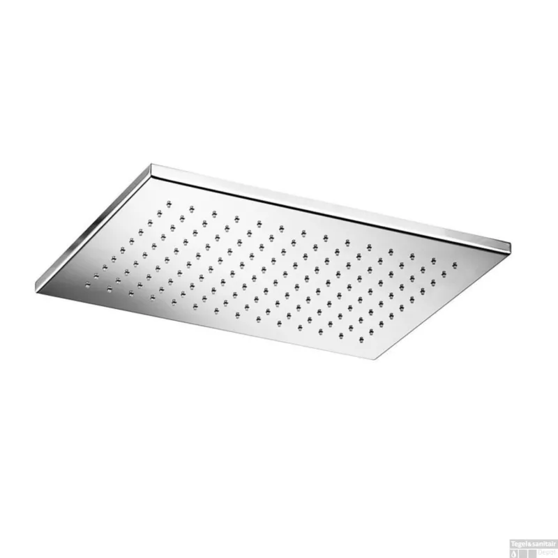 Hoofddouche Hotbath Mate 26x39 cm Rechthoek Opbouw Chroom Tijdelijk Beschikbaar