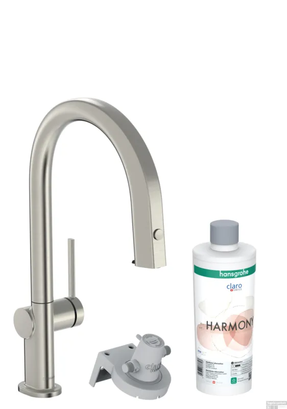 Nu Kopen Hansgrohe Aqittura M91 Filter systeem 210, uittrekbare uitloop, 1jet, sBox, starter set, rvs look