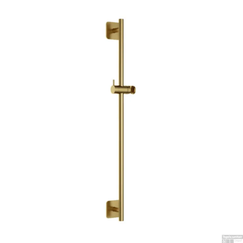 Glijstang Hotbath Gal Verstelbaar 100 cm Geborsteld Messing PVD Korting