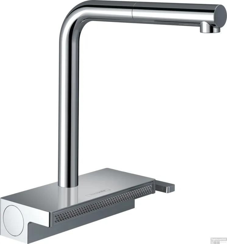 Dagaanbieding Hansgrohe Aquno Select M81 ééngreeps keukenkraan 250, uittrekbare uitloop, 2jet, sBox, chroom