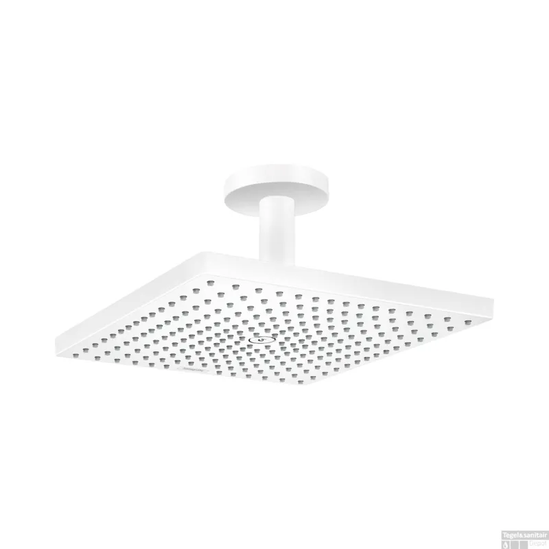 Hoofddouche HansGrohe Raindance E 300 1jet Plafondbevestiging Mat Wit Nieuw