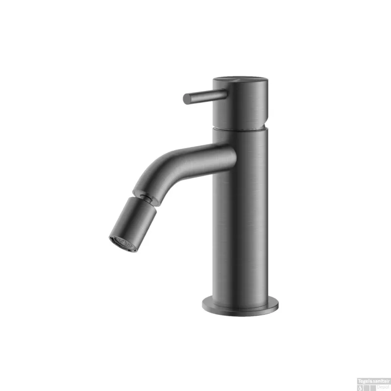 Tijdelijk Beschikbaar Bidetmengkraan Hotbath Archie Geborsteld Gunmetal PVD