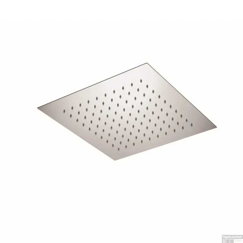 Direct Beschikbaar Hoofddouche Belleza Bagno ClipOn Inbouw Regendouche Vierkant 34x34 cm RVS