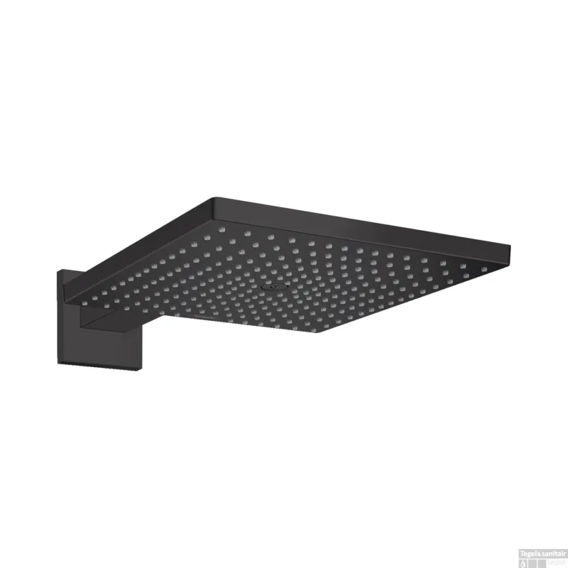 Hete Deal Hoofddouche HansGrohe Raindance E 300 1jet Met Douche-arm Mat Zwart
