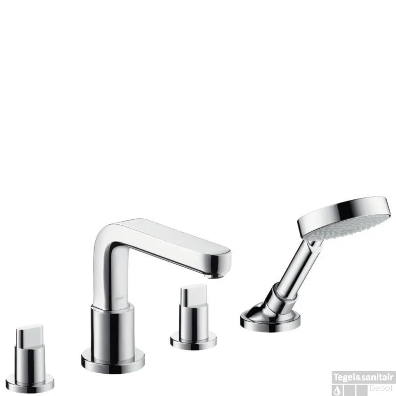 Shop Nu Hansgrohe Metris S Afdekset Voor 4-gats Badrandcombinatie Chroom