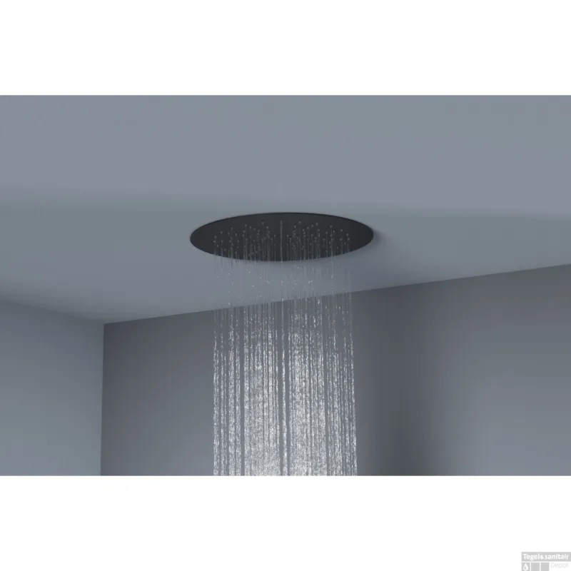 Bestel Nu Hoofddouche Belleza Bagno ClipOn Inbouw Regendouche Rond 34 cm Mat Zwart