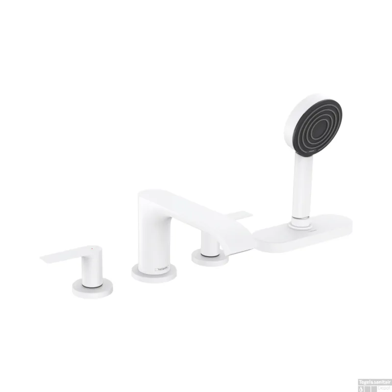 Badrandmengkraan HansGrohe Vivenis 4-Gats Met sBox Mat Wit Bestel Nu