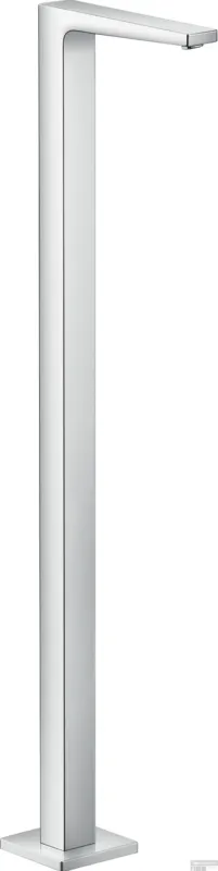 Hansgrohe Metropol baduitloop vloergemonteerd, chroom Weekendaanbieding