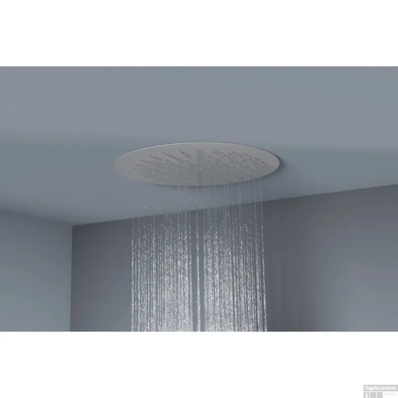 Hoofddouche Belleza Bagno ClipOn Inbouw Regendouche Rond 44 cm Mat Wit Betrouwbaar