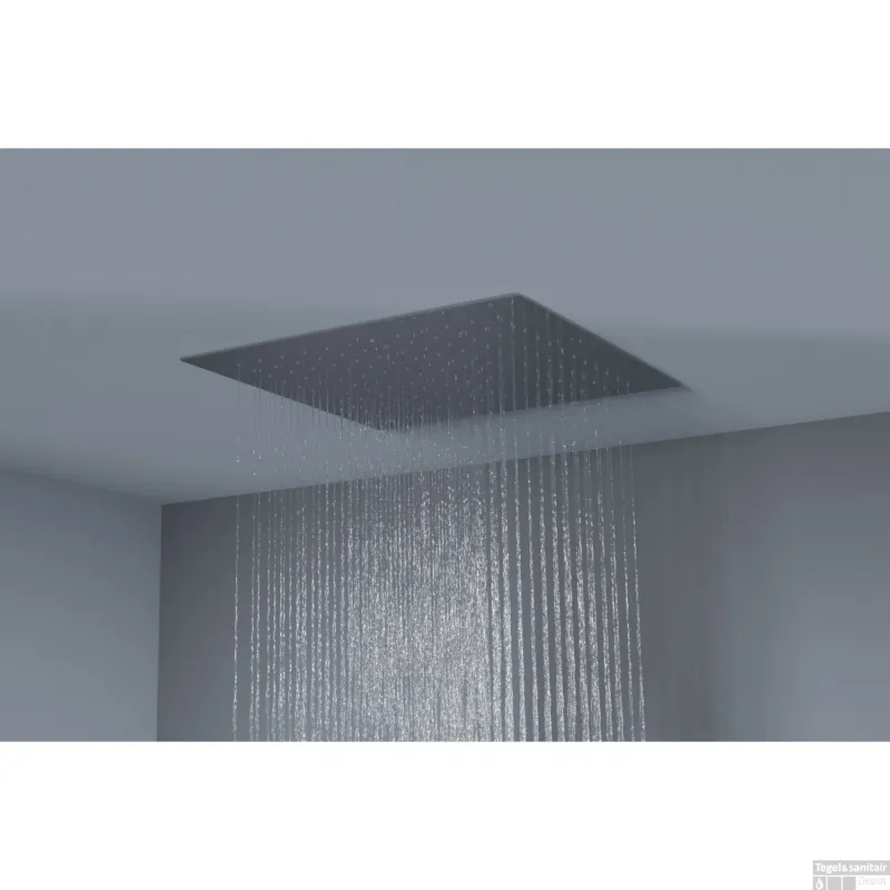 Hoofddouche Belleza Bagno ClipOn Inbouw Regendouche Vierkant 44x44 cm Chroom Weekendaanbieding