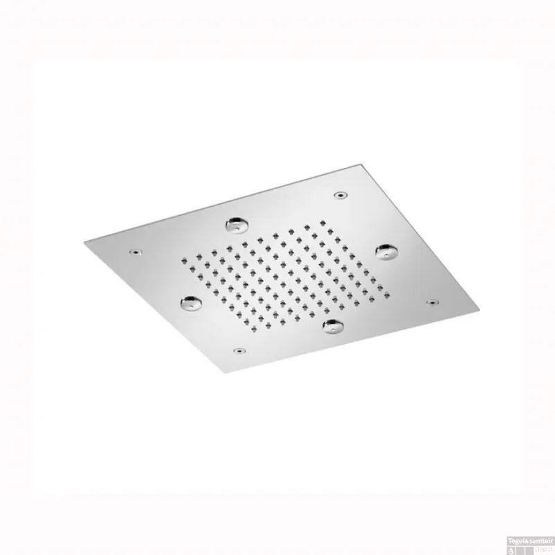 Gereduceerde Prijs Hoofddouche Hotbath Mate Inbouw Met Mist Rechthoekig 30x26 cm Chroom