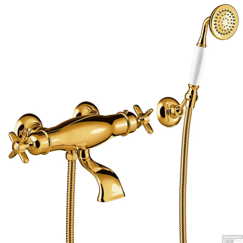 Shop Nu Badmengkraan Tres Clasic Opbouw Incl Handdouche Goud