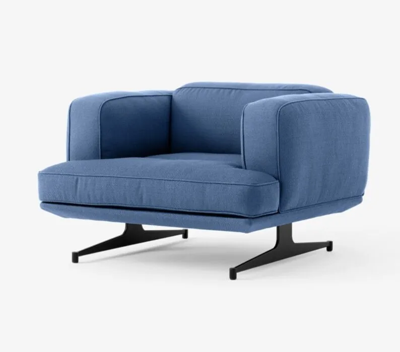 Populair &tradition Inland AV21 fauteuil-Vidar 733-Poten zwart
