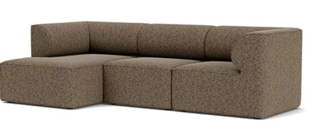 Exclusieve Aanbieding Audo Copenhagen Eave Modular 3-zits bank met hoek-Hoek links-Safire 001