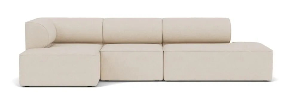 Audo Copenhagen Eave Modular 3,5-zits bank met hoek en open gedeelte-Hoek links-Moss 018 Bestseller