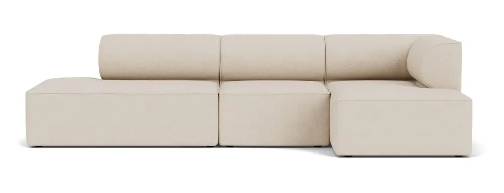 Audo Copenhagen Eave Modular 3,5-zits bank met hoek en open gedeelte-Hoek rechts-Moss 018 Favoriet