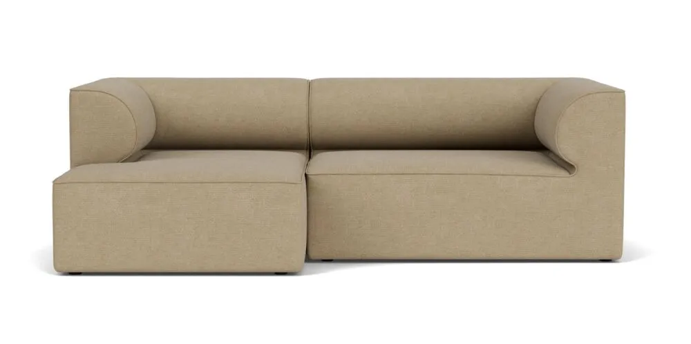 Lage Prijs Audo Copenhagen Eave Modular 3-zits bank met chaise longue-Audo Bouclé 02-Hoek links