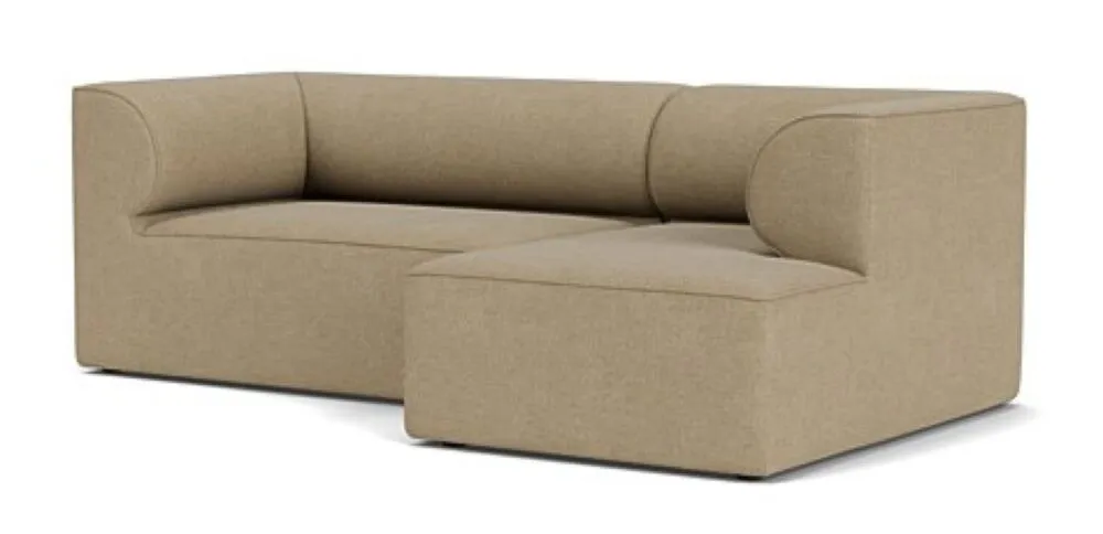 Audo Copenhagen Eave Modular 3-zits bank met chaise longue-Audo Bouclé 02-Hoek rechts Beperkt Aanbod