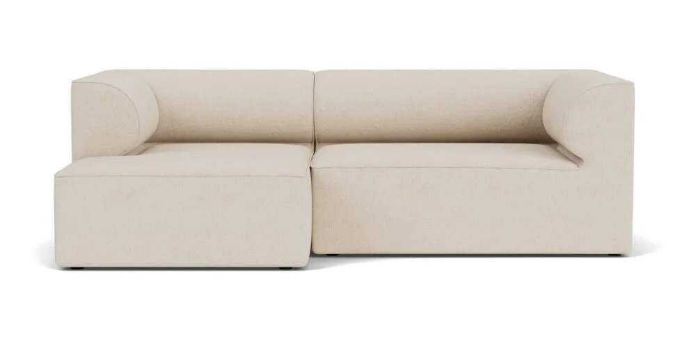 Audo Copenhagen Eave Modular 3-zits bank met chaise longue-Moss 018-Hoek links Betaalbaar