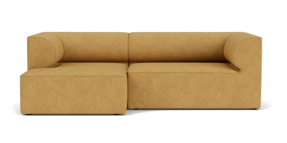 Audo Copenhagen Eave Modular 3-zits bank met chaise longue-Moss 022-Hoek links Koop Online