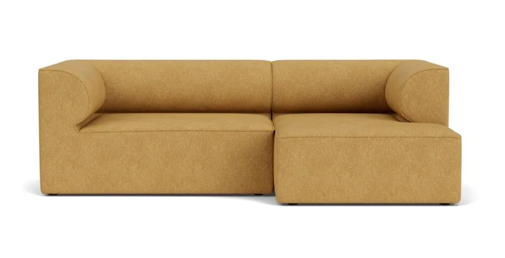 Audo Copenhagen Eave Modular 3-zits bank met chaise longue-Moss 022-Hoek rechts Betaalbaar