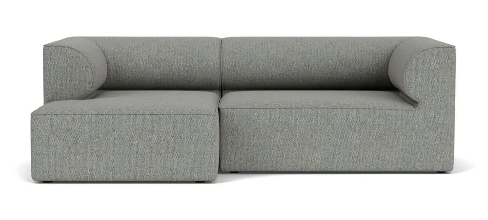 Audo Copenhagen Eave Modular 3-zits bank met chaise longue-Safire 012-Hoek links Flitsaanbieding