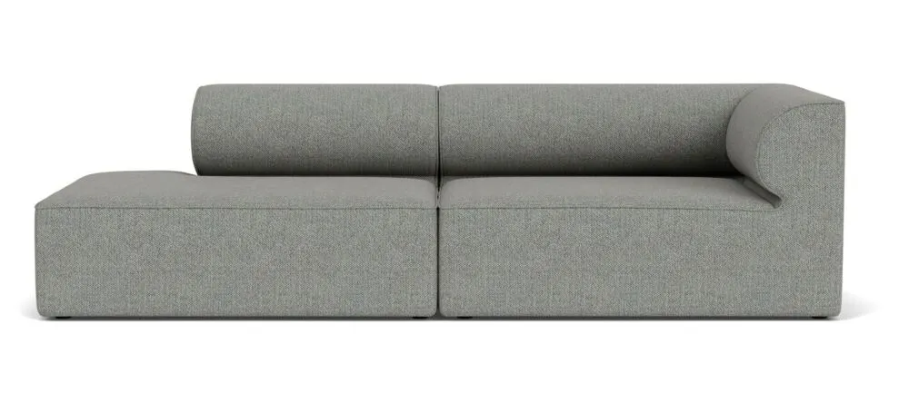 Audo Copenhagen Eave Modular 2,5-zits bank met open gedeelte-Safire 012-Arm rechts Express Levering