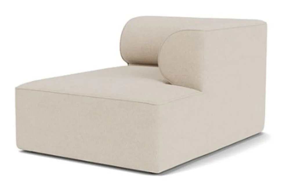 Weekendaanbieding Audo Copenhagen Eave Modular 96 chaise longue-Moss 018-Hoek rechts
