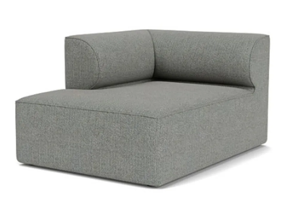 Rechtstreeks Van De Fabrikant Audo Copenhagen Eave Modular 96 chaise longue-Safire 012-Hoek links