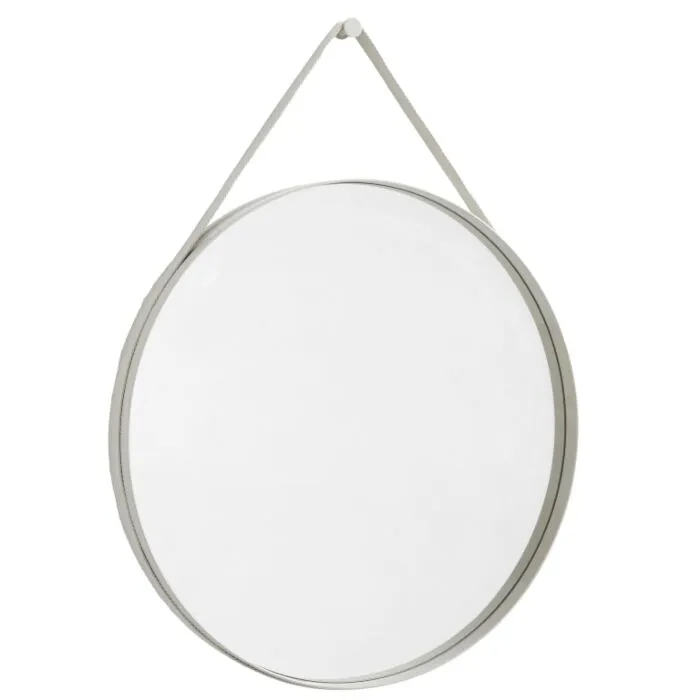 HAY Strap No 2 spiegel-∅ 70 cm-Light Grey Merkproduct