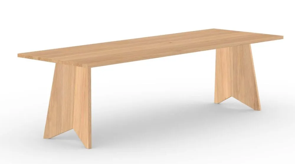 Beste Prijs Studio Henk Butterfly Wood eettafel - rechthoekig-260x100 cm